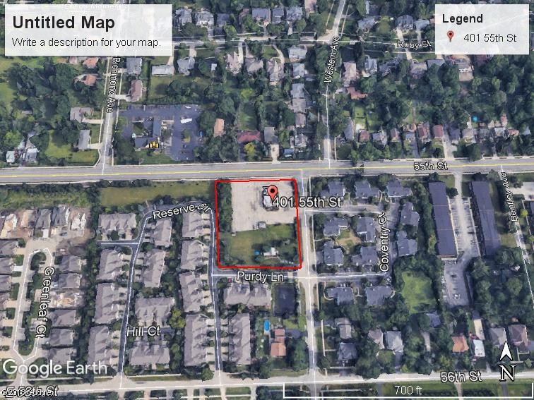 Clarendon Hills Zoning Map 401 55Th St, Clarendon Hills, Il 60514 | Loopnet