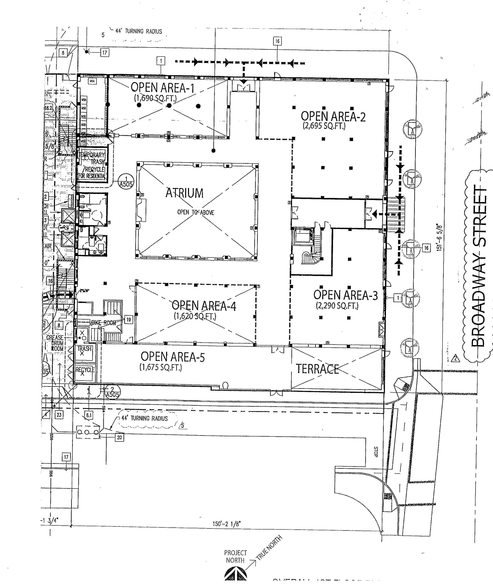 1241 Broadway Plz, Fresno, CA for lease Floor Plan- Image 1 of 1