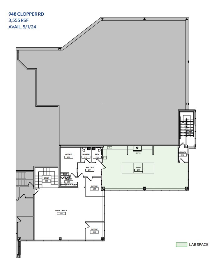 940-948 Clopper Rd, Gaithersburg, MD for lease Floor Plan- Image 1 of 1