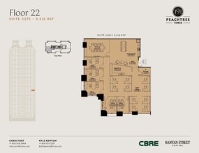 191 Peachtree St NE, Atlanta, GA for lease Floor Plan- Image 1 of 1