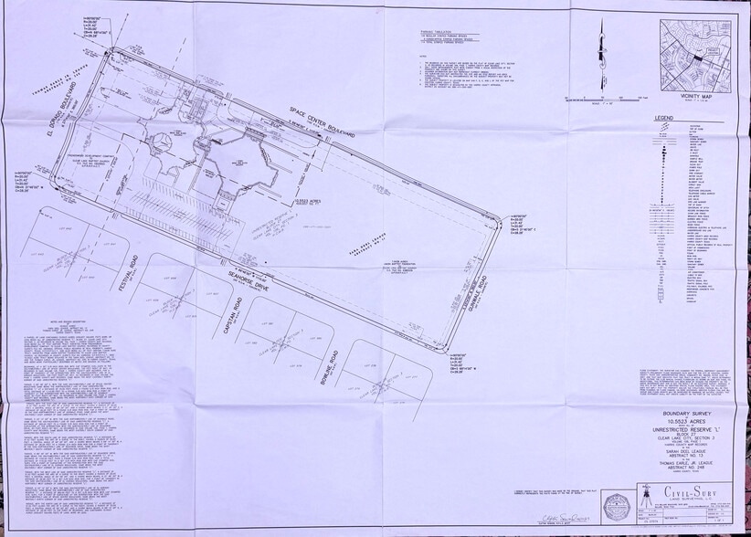 15700 Space Center Blvd, Houston, TX for sale - Plat Map - Image 2 of 9