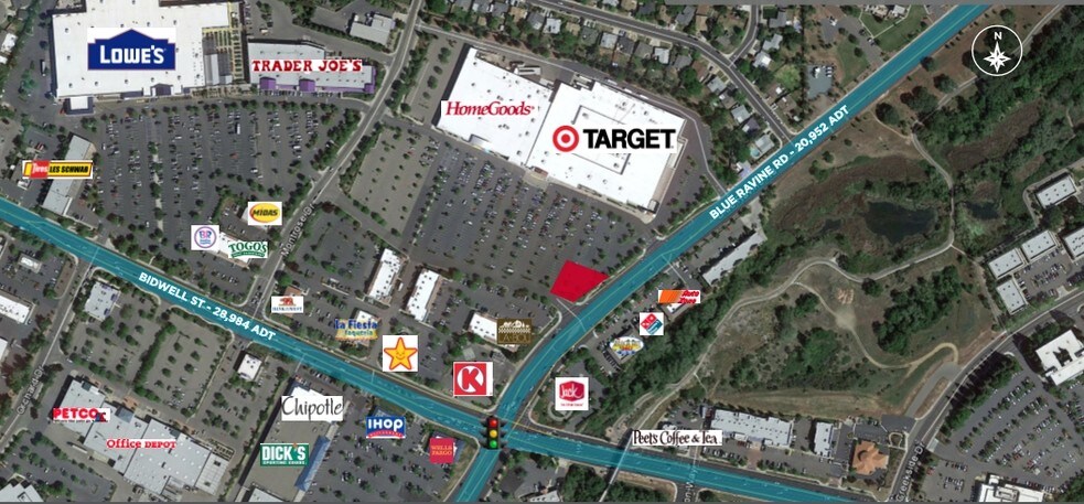 E Bidwell St Blue Ravine Rd Folsom Ca 95630