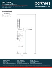 4125 Hollister St, Houston, TX for lease Site Plan- Image 1 of 1