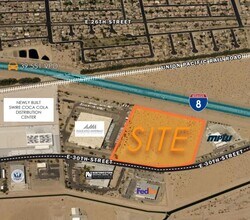 7800 E 30th St, Yuma, AZ - AERIAL map view - Image1