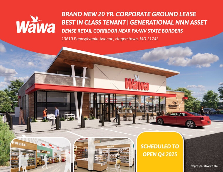 Wawa, Hagerstown, MD for sale - Building Photo - Image 1 of 5