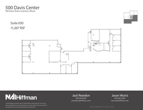 500 Davis St, Evanston, IL for lease Floor Plan- Image 1 of 1