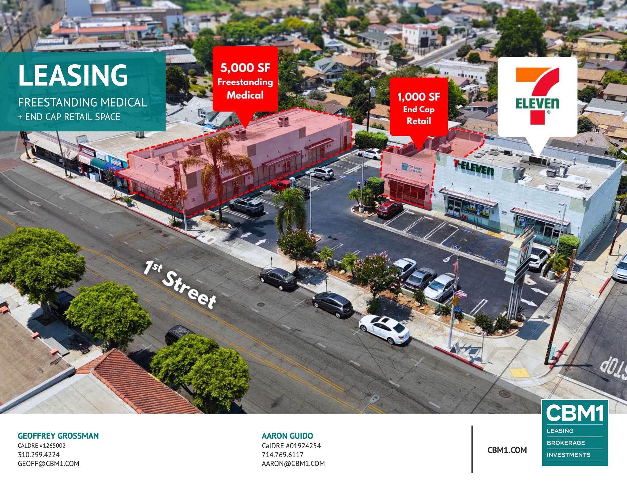 3513-3517 E 1st St, Los Angeles, CA for lease Interior Photo- Image 1 of 7