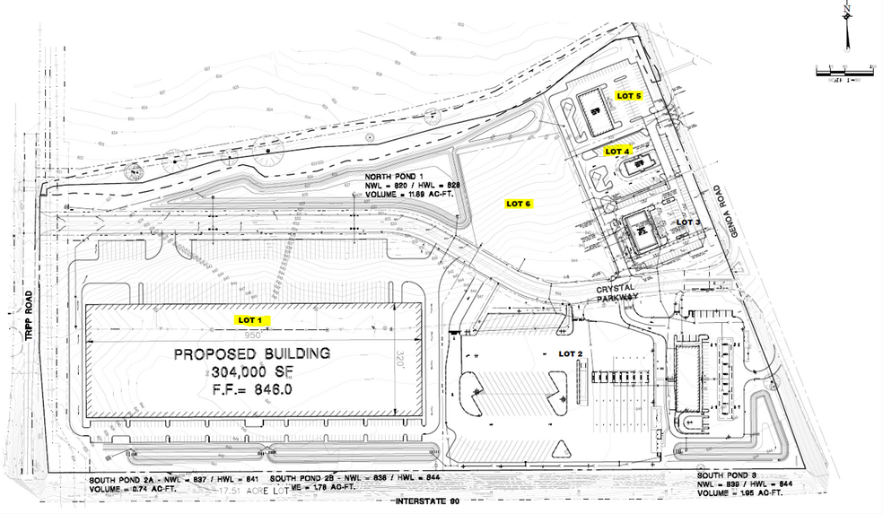 I-90 and Genoa Rd, Belvidere, IL for lease - Building Photo - Image 1 of 4