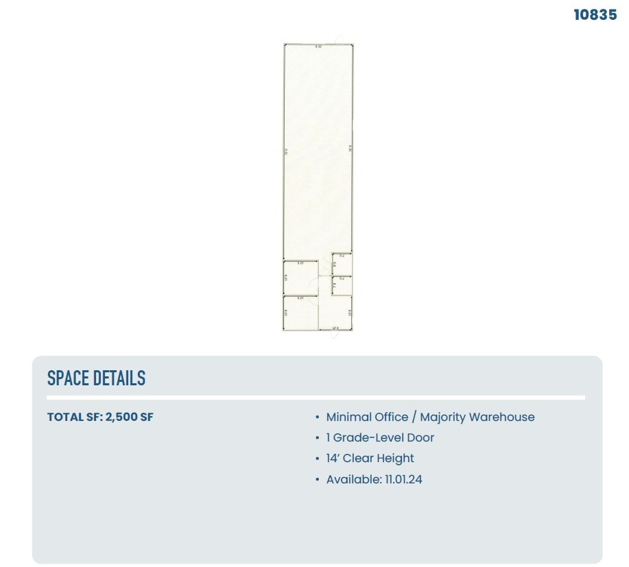 10800-10812 Hillpoint Dr, San Antonio, TX for lease Floor Plan- Image 1 of 1