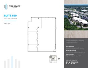 300 Tri State International, Lincolnshire, IL for lease Floor Plan- Image 1 of 1