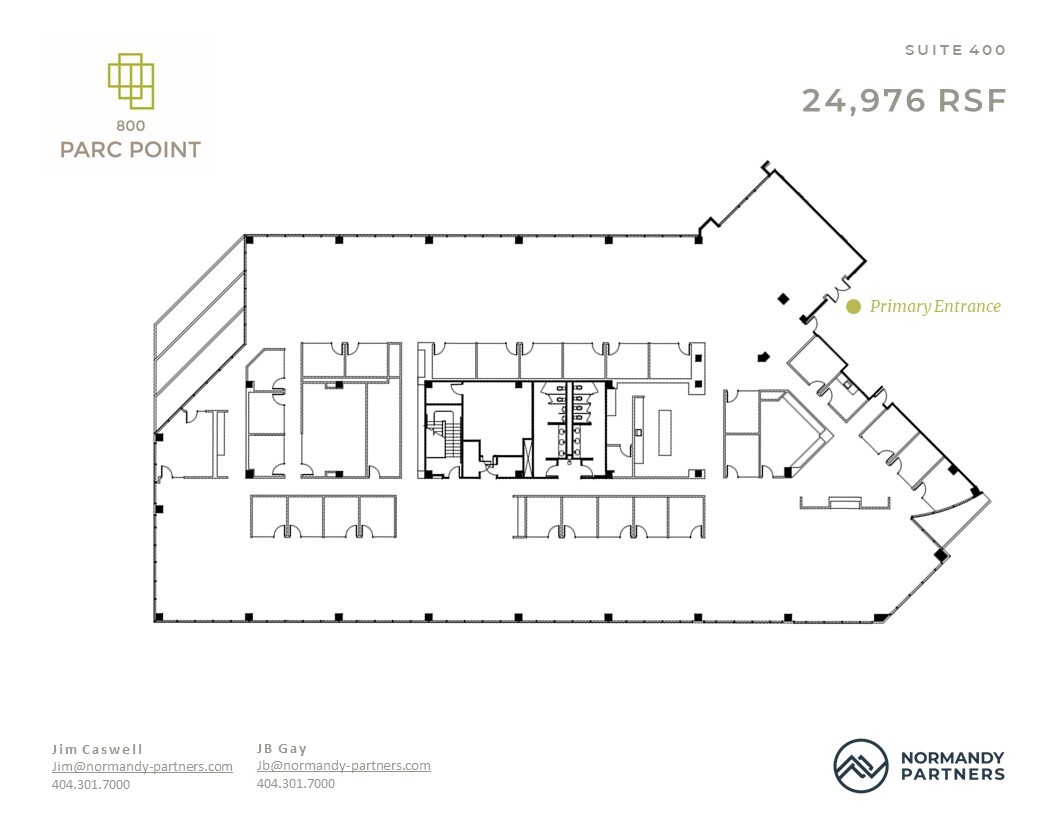 800 Parc Pt, Alpharetta, GA for lease Floor Plan- Image 1 of 9