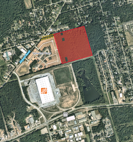 Butlersburg And Airport Rd, Conroe, TX for sale - Building Photo - Image 2 of 3