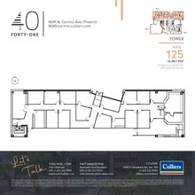 4041 N Central Ave, Phoenix, AZ for lease Floor Plan- Image 1 of 1