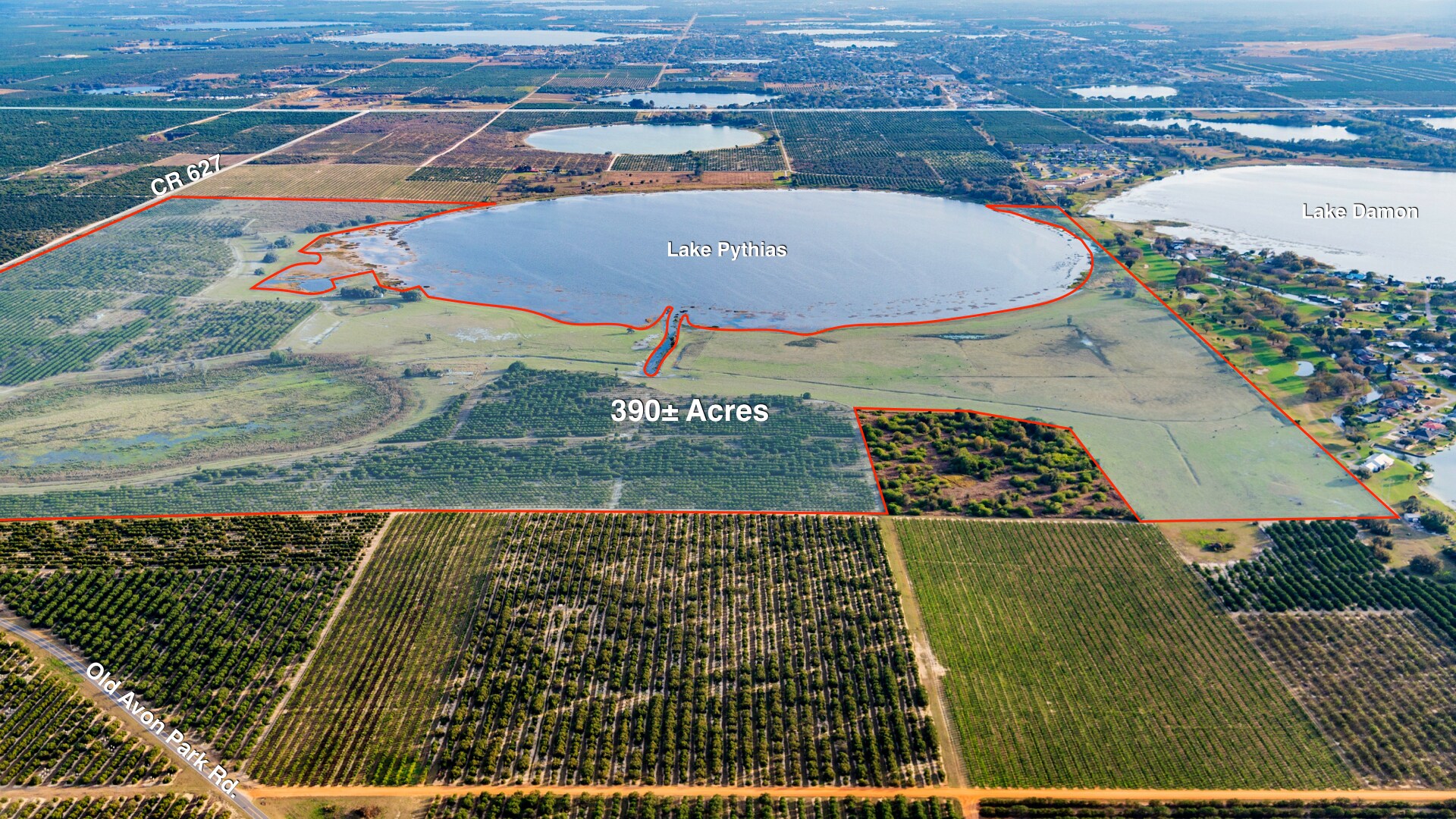 3073 CR 627 N, Avon Park, FL for sale Aerial- Image 1 of 1