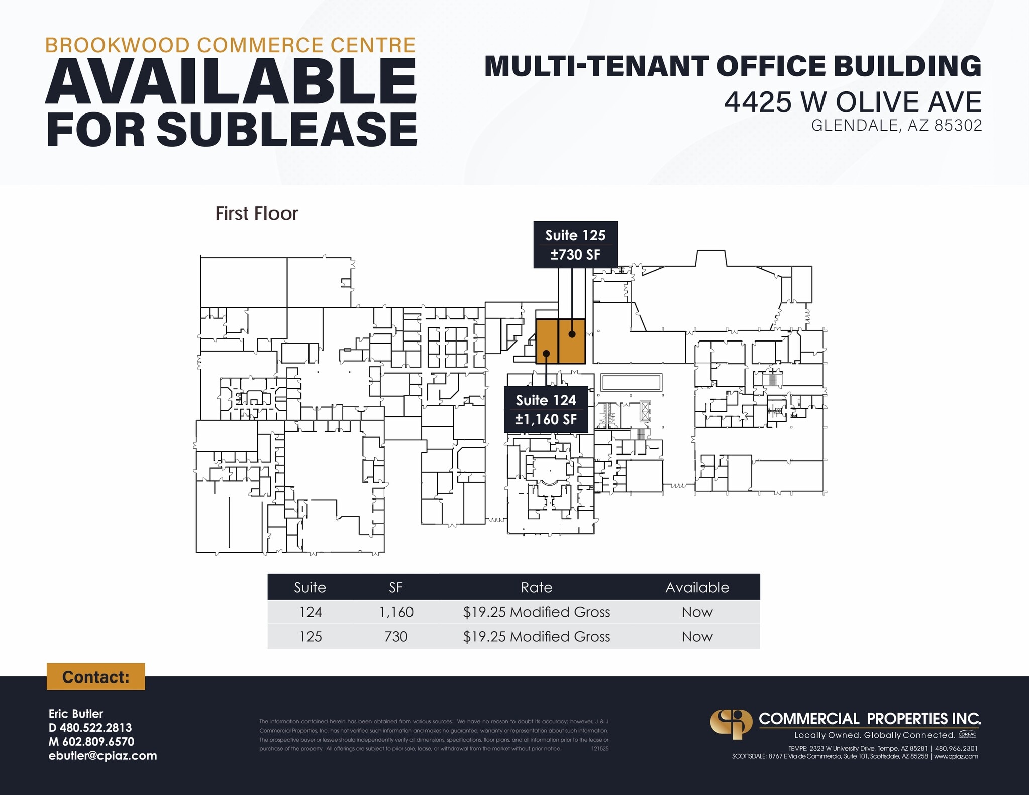 4425 W Olive Ave, Glendale, AZ for lease Floor Plan- Image 1 of 1