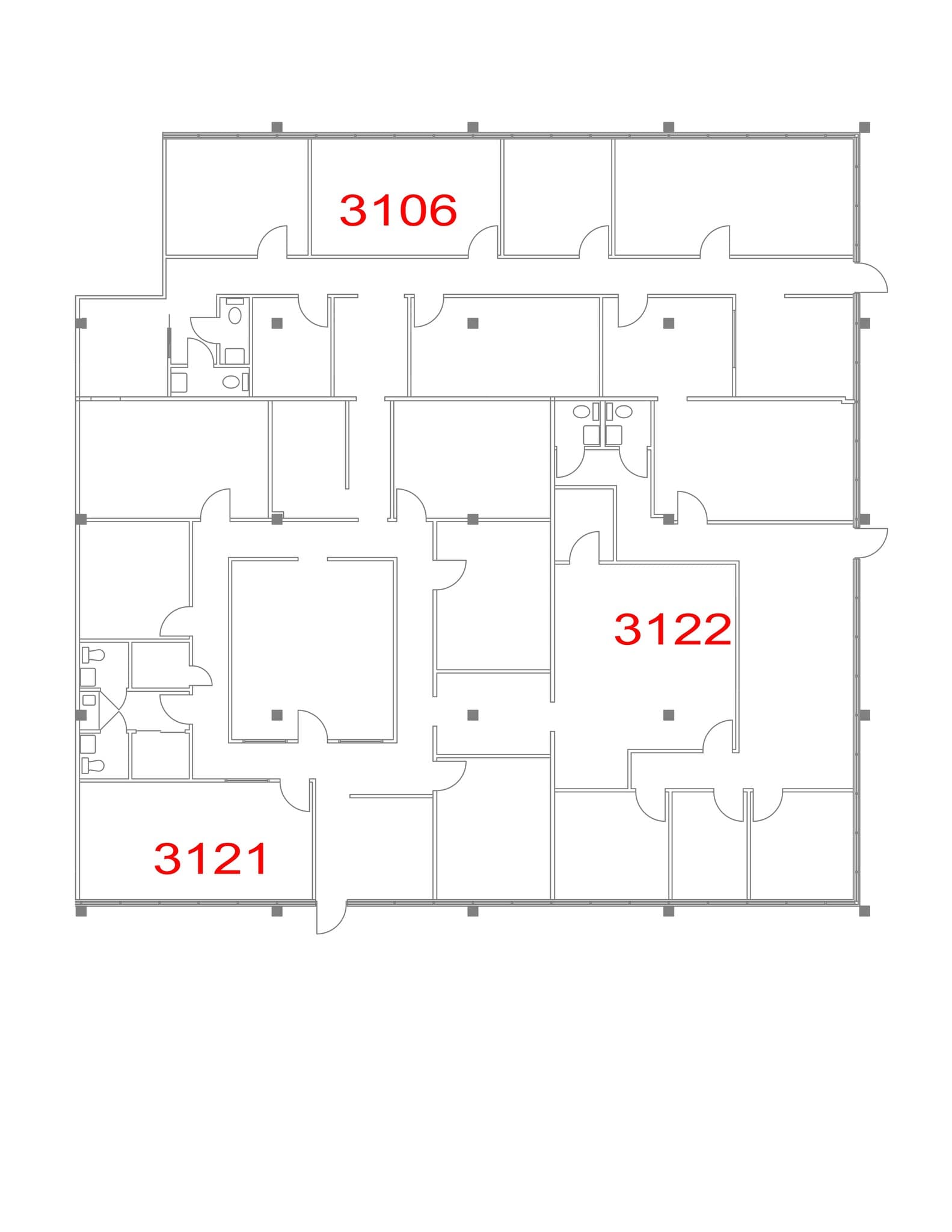 3910-3980 RCA Blvd, Palm Beach Gardens, FL for lease Site Plan- Image 1 of 1