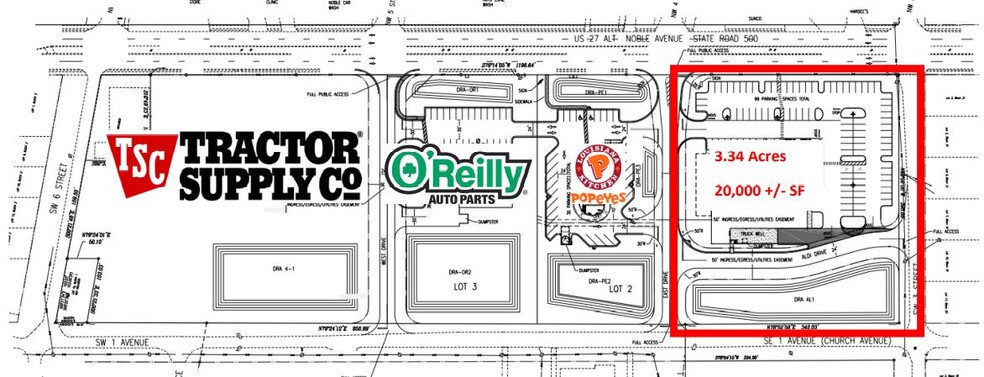 130 SW 3rd St, Williston, FL for lease - Site Plan - Image 2 of 2