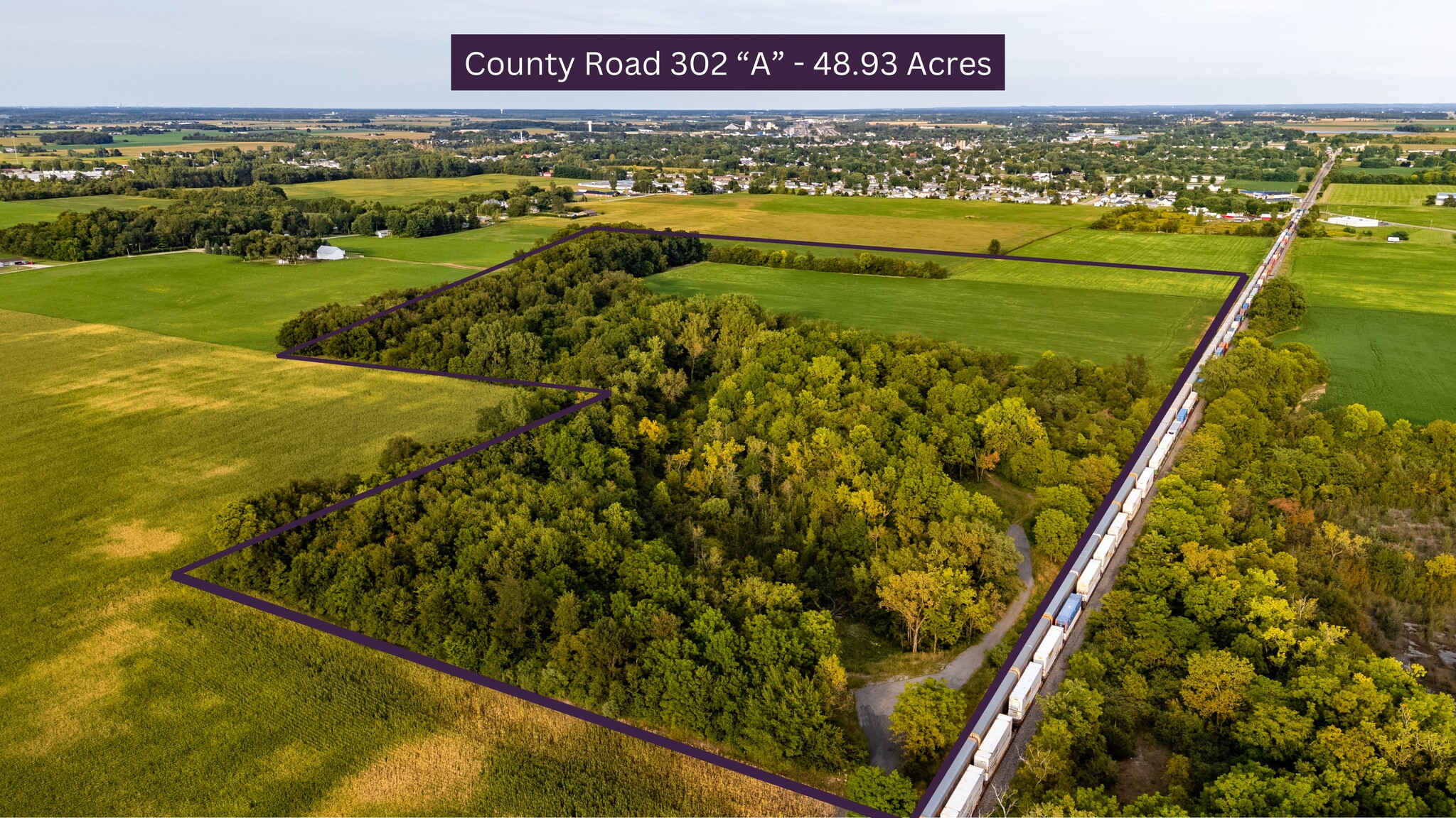 County Road 302, Bellevue, OH for sale Aerial- Image 1 of 4
