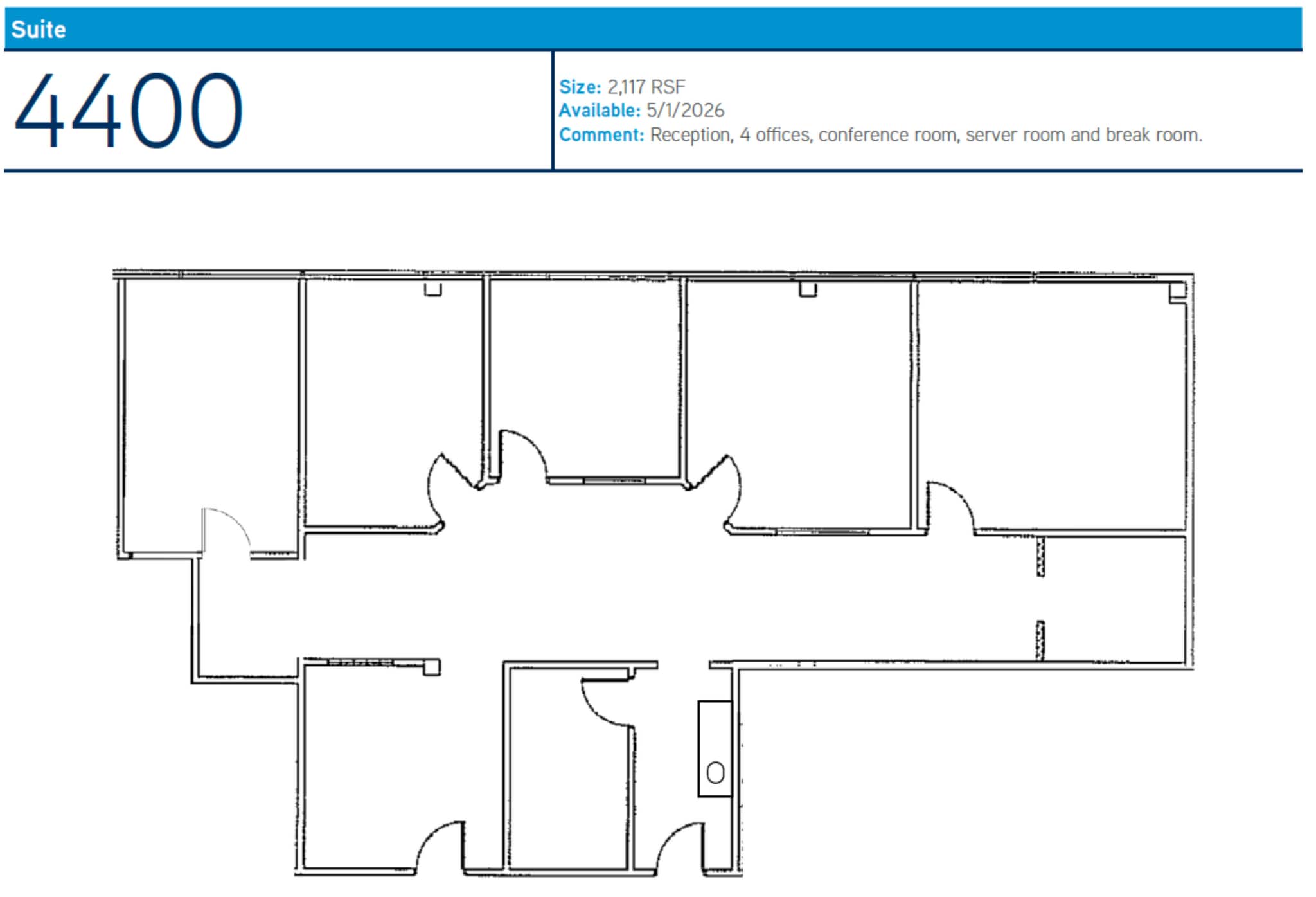 5440 Morehouse Dr, San Diego, CA for lease Floor Plan- Image 1 of 1