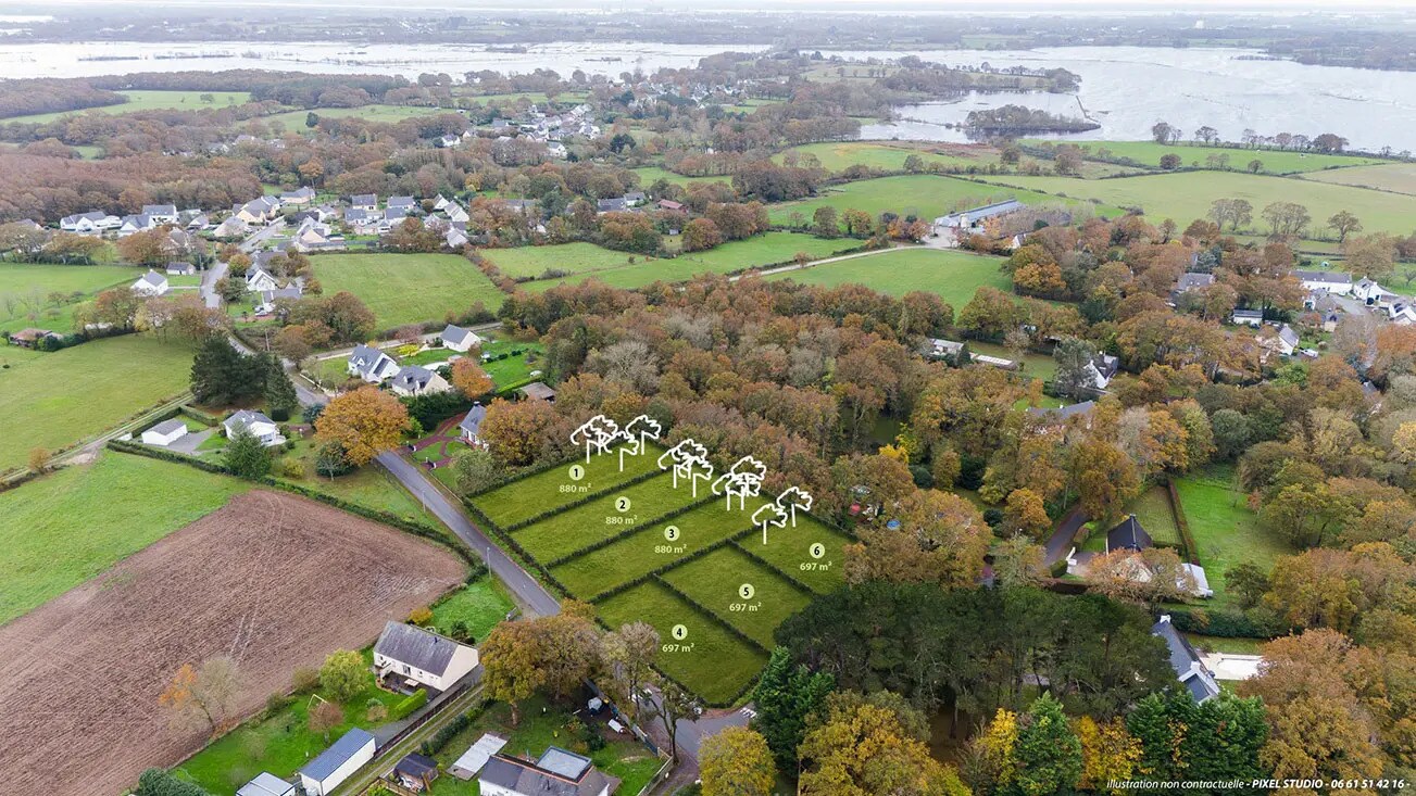 Land in Besné for sale Aerial- Image 1 of 2