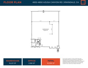 4832-4850 Azusa Canyon Rd, Irwindale, CA for lease Floor Plan- Image 1 of 1