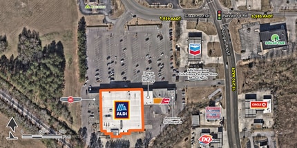 2910 Morgan Rd, Bessemer, AL - AERIAL  map view