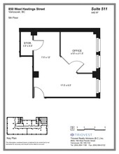 850 W Hastings St, Vancouver, BC for lease Site Plan- Image 1 of 1