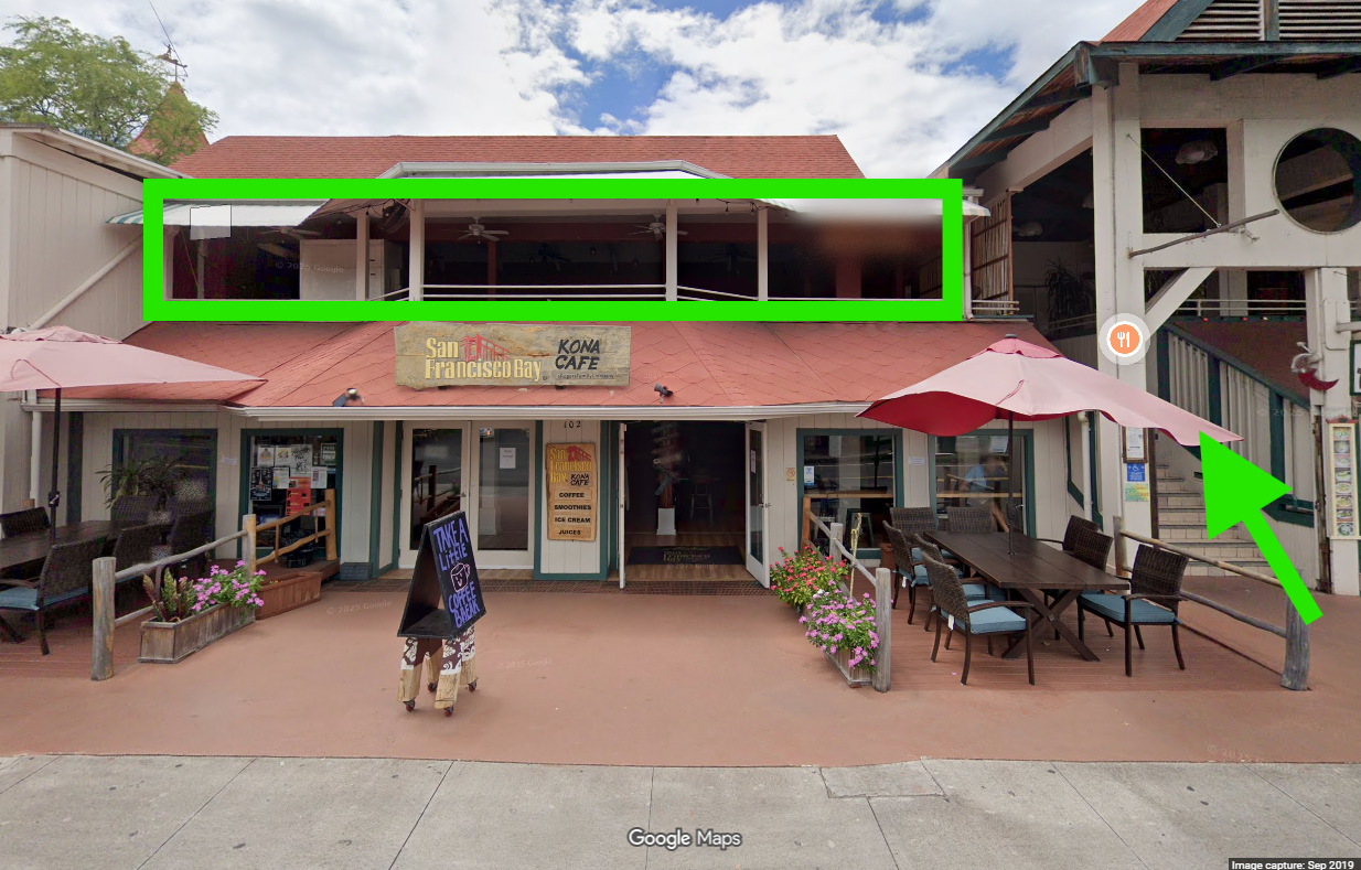 75-5744 Alii Dr, Kailua Kona, HI for lease Building Photo- Image 1 of 8