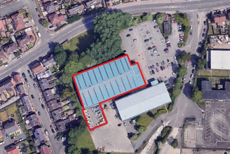 Haughton Rd, Darlington, DUR - aerial  map view