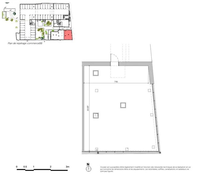 Retail in Louviers for sale - Floor Plan - Image 3 of 4