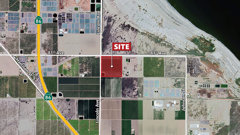 SEC Lincoln St & 81st Ave ave, Thermal, CA for sale - Aerial - Image 3 of 11