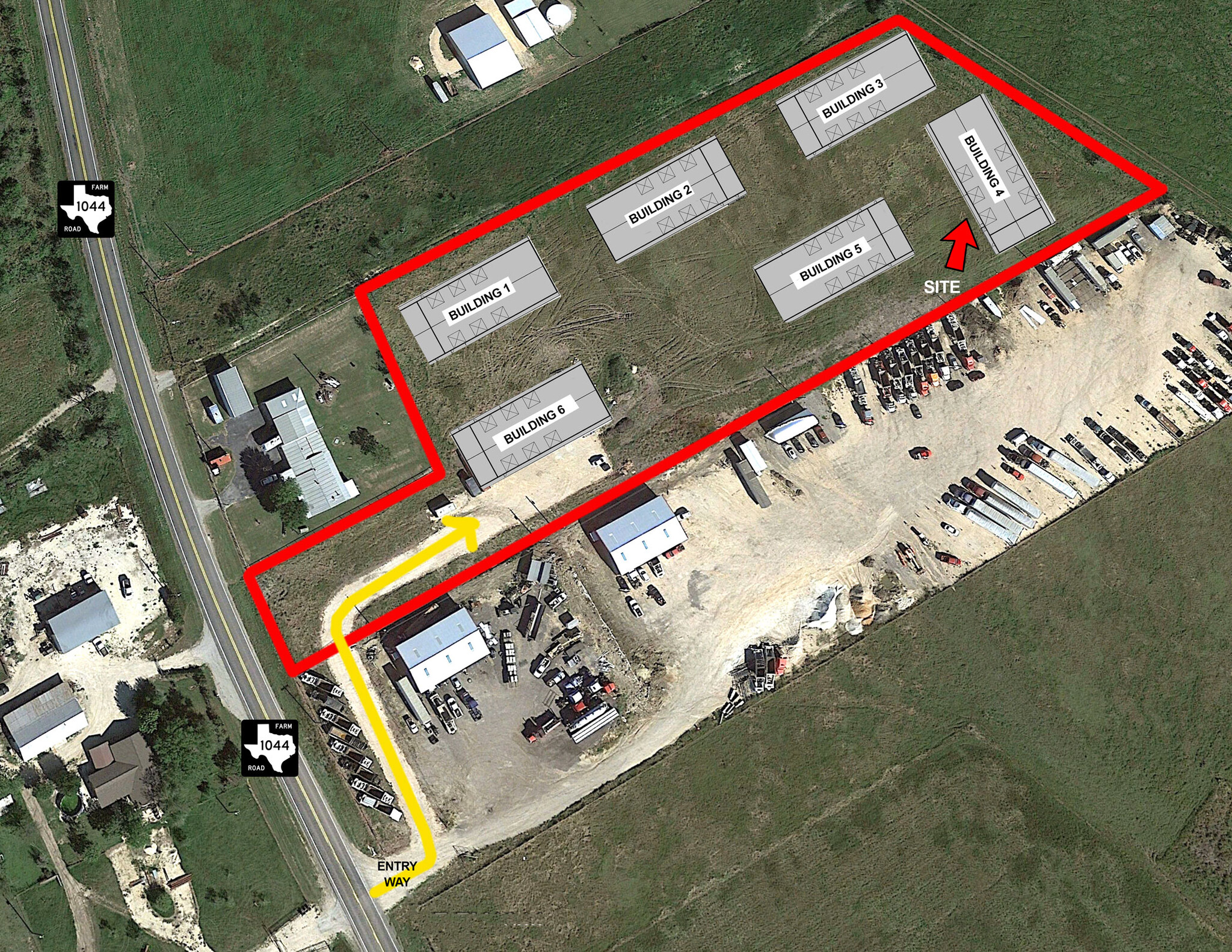 5277 FM 1044, New Braunfels, TX for lease Site Plan- Image 1 of 6