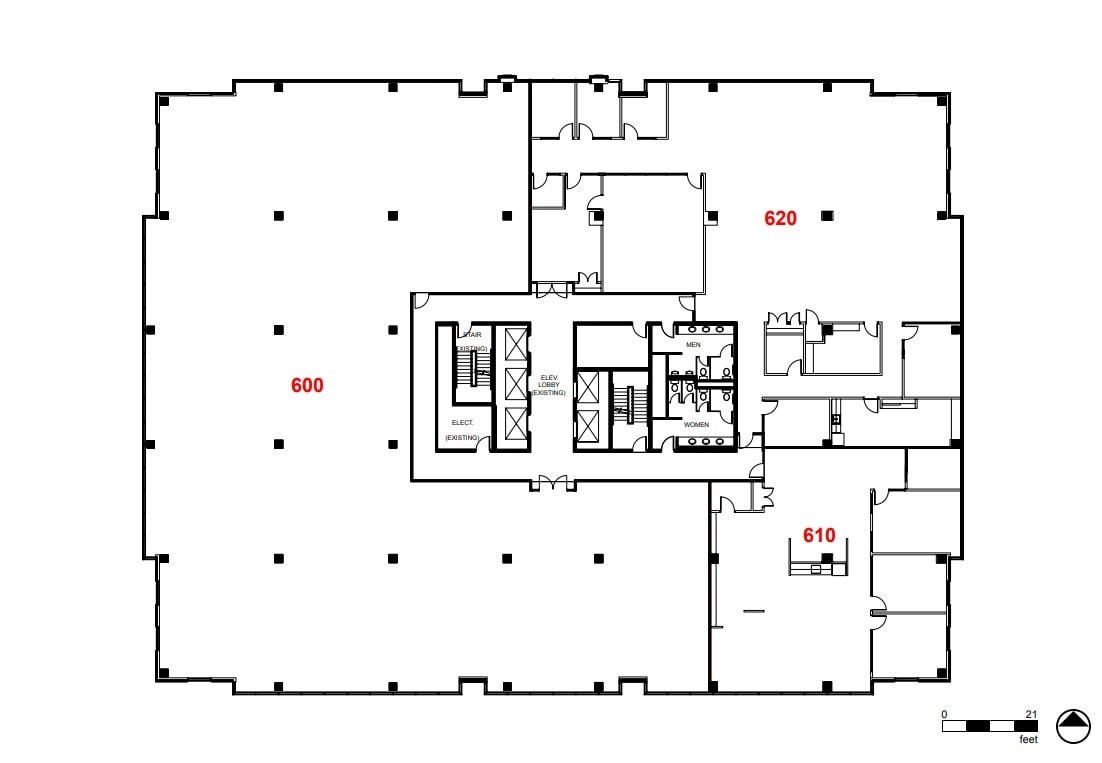 55 Standish Ct, Mississauga, ON for lease Floor Plan- Image 1 of 1