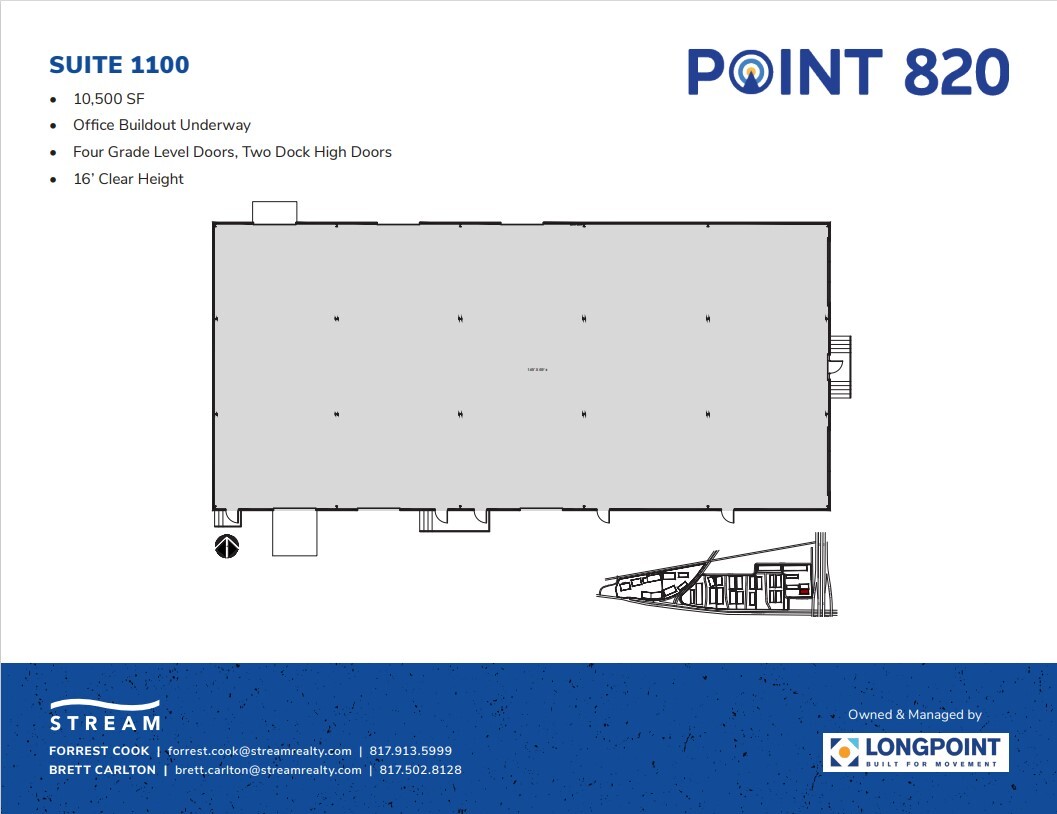 5721 E Rosedale St, Fort Worth, TX for lease Floor Plan- Image 1 of 1