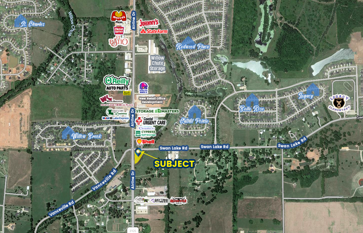 Airline Dr, Bossier City, LA for sale Building Photo- Image 1 of 3