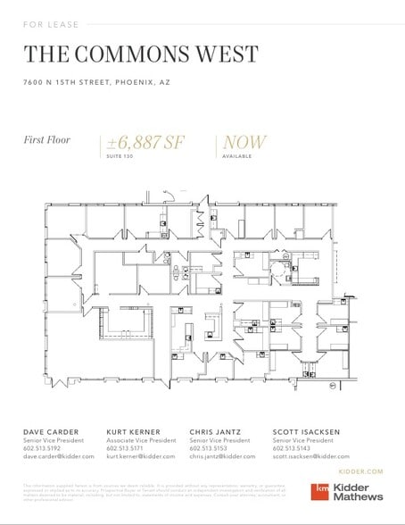 7600 N 15th St, Phoenix, AZ for lease - Floor Plan - Image 3 of 3