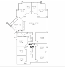 17400 N Dallas Pky, Dallas, TX for lease Floor Plan- Image 1 of 2