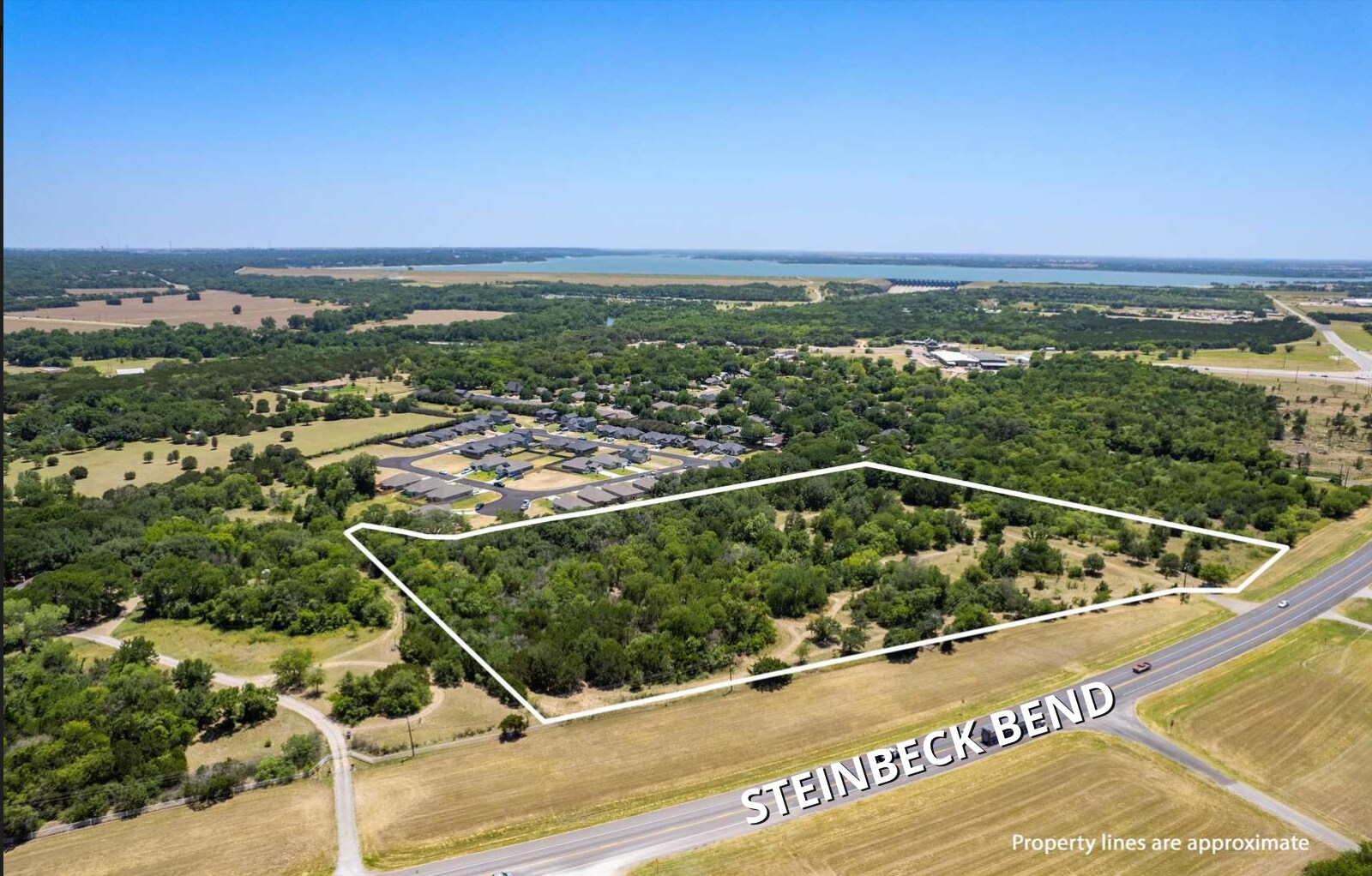 Steinbeck Bend Rd, Waco, TX for sale Aerial- Image 1 of 1