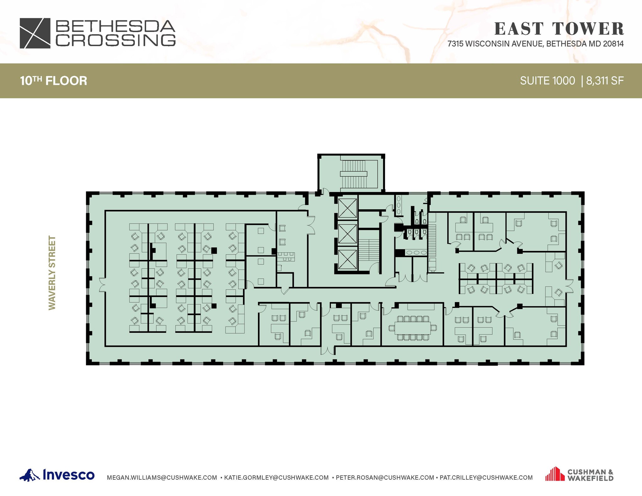 7315 Wisconsin Ave, Bethesda, MD for lease Floor Plan- Image 1 of 1
