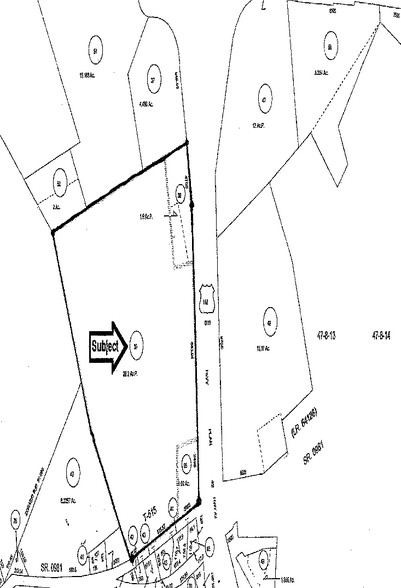 555 Valley Kitchen Dr, Mount Pleasant, PA for lease - Plat Map - Image 2 of 3