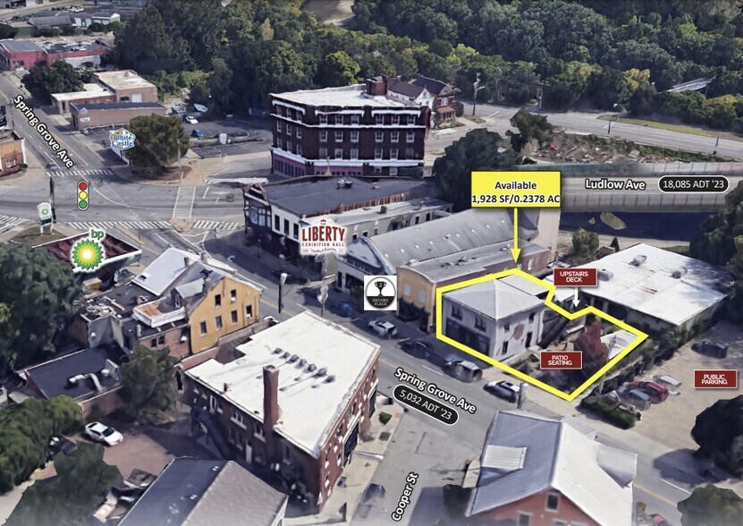 3934 Spring Grove Ave, Cincinnati, OH 45223 2Story Restaurant w