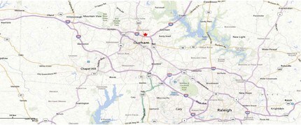 2206-2230 N Roxboro St, Durham, NC - AERIAL map view - Image1