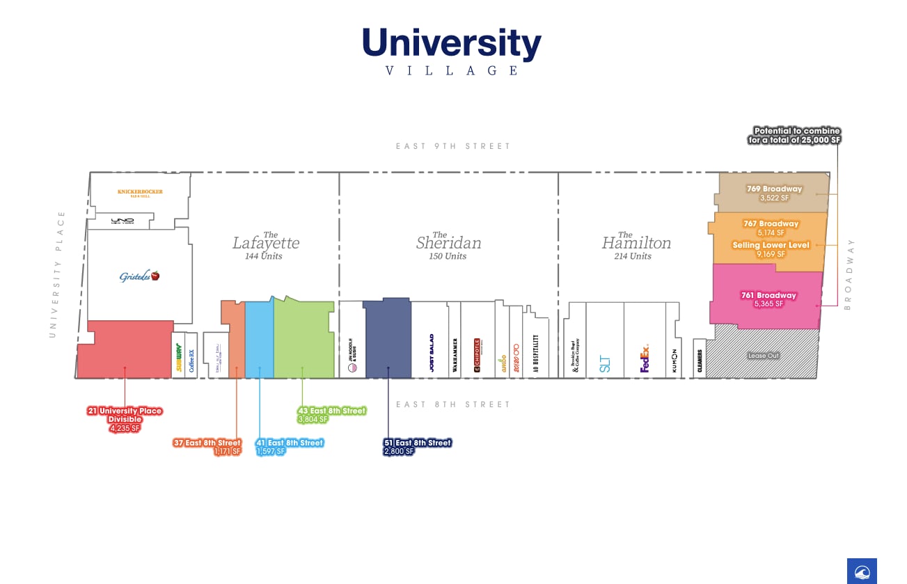 45-47 E 8th St, New York, NY for lease Floor Plan- Image 1 of 1