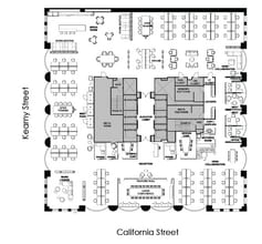 580 California St, San Francisco, CA for lease Floor Plan- Image 1 of 1