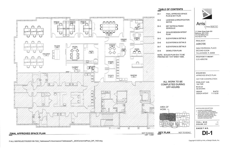 2623 Centennial Blvd, Tallahassee, FL for lease - Floor Plan - Image 2 of 6