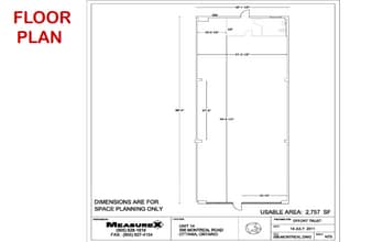 560-596 Montreal Rd, Ottawa, ON for lease Floor Plan- Image 2 of 3