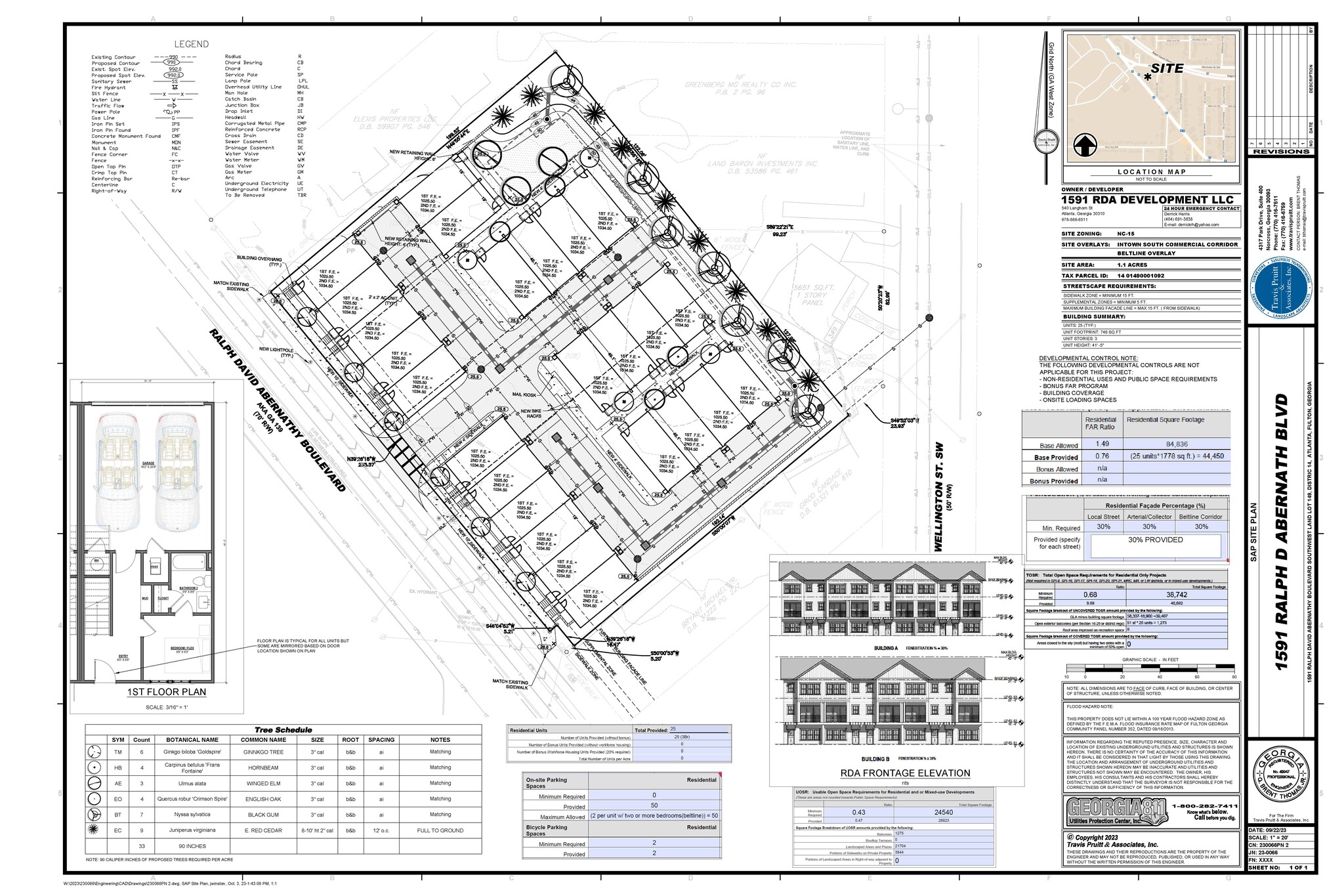 1591 RALPH DAVID ABERNATHY SW blvd, Atlanta, GA for sale Site Plan- Image 1 of 4