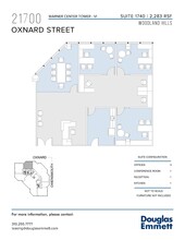 21700 Oxnard St, Woodland Hills, CA for lease Floor Plan- Image 1 of 1