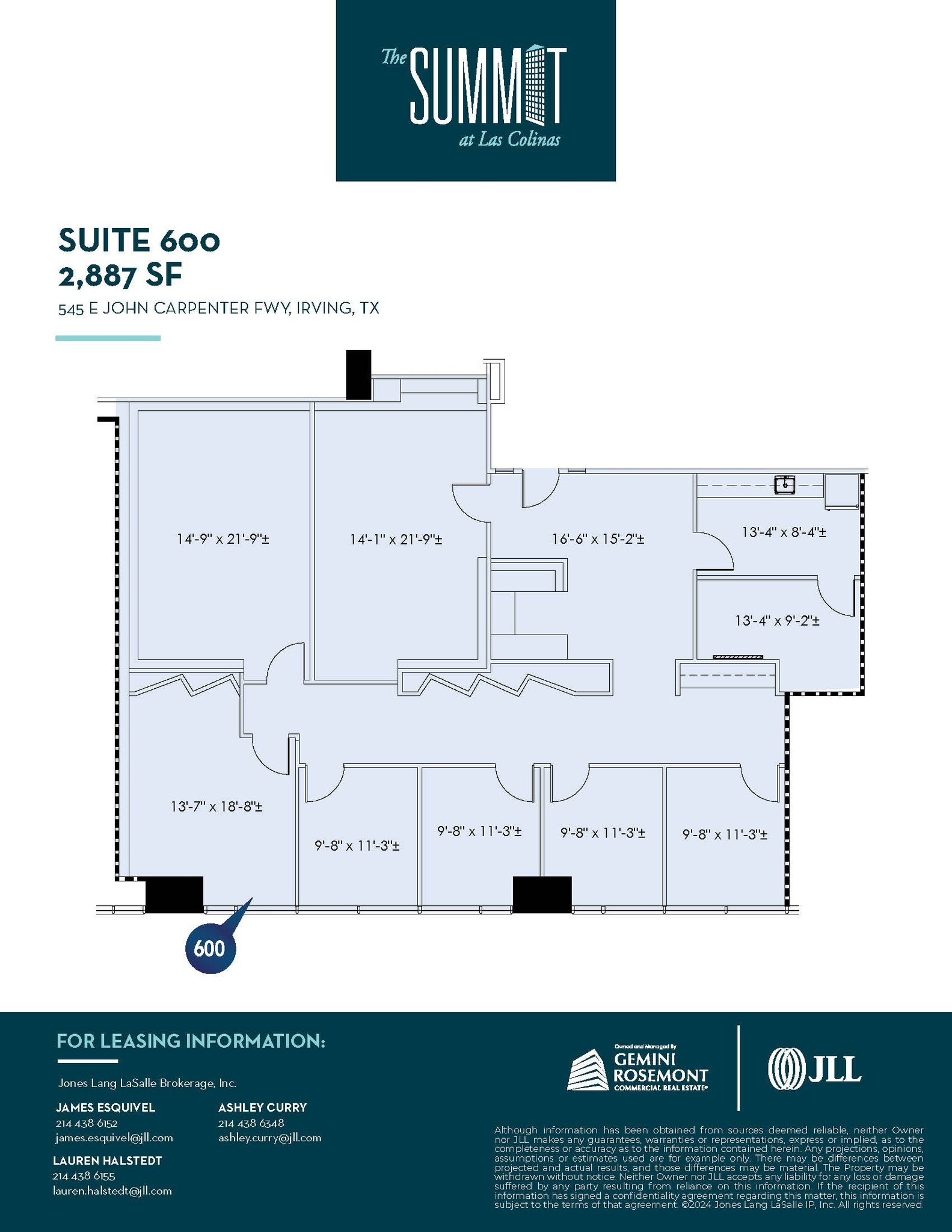 545 E John Carpenter Fwy, Irving, TX for lease Floor Plan- Image 1 of 1