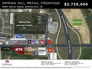 More details for 4885 Port Royal Rd, Spring Hill, TN - Land for Sale